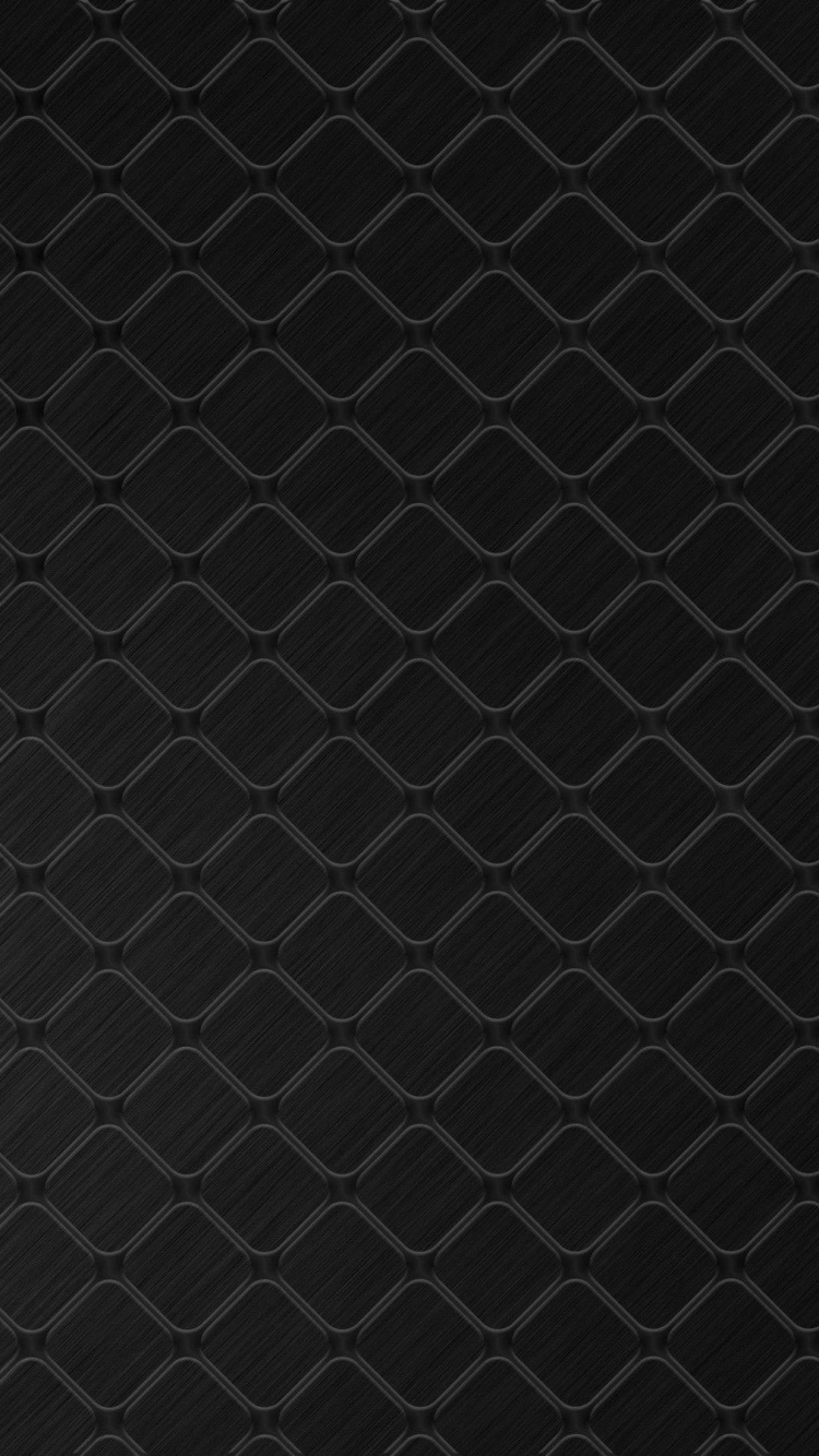 Обои черный, узор, дизайн, стена, линия в разрешении 750x1334