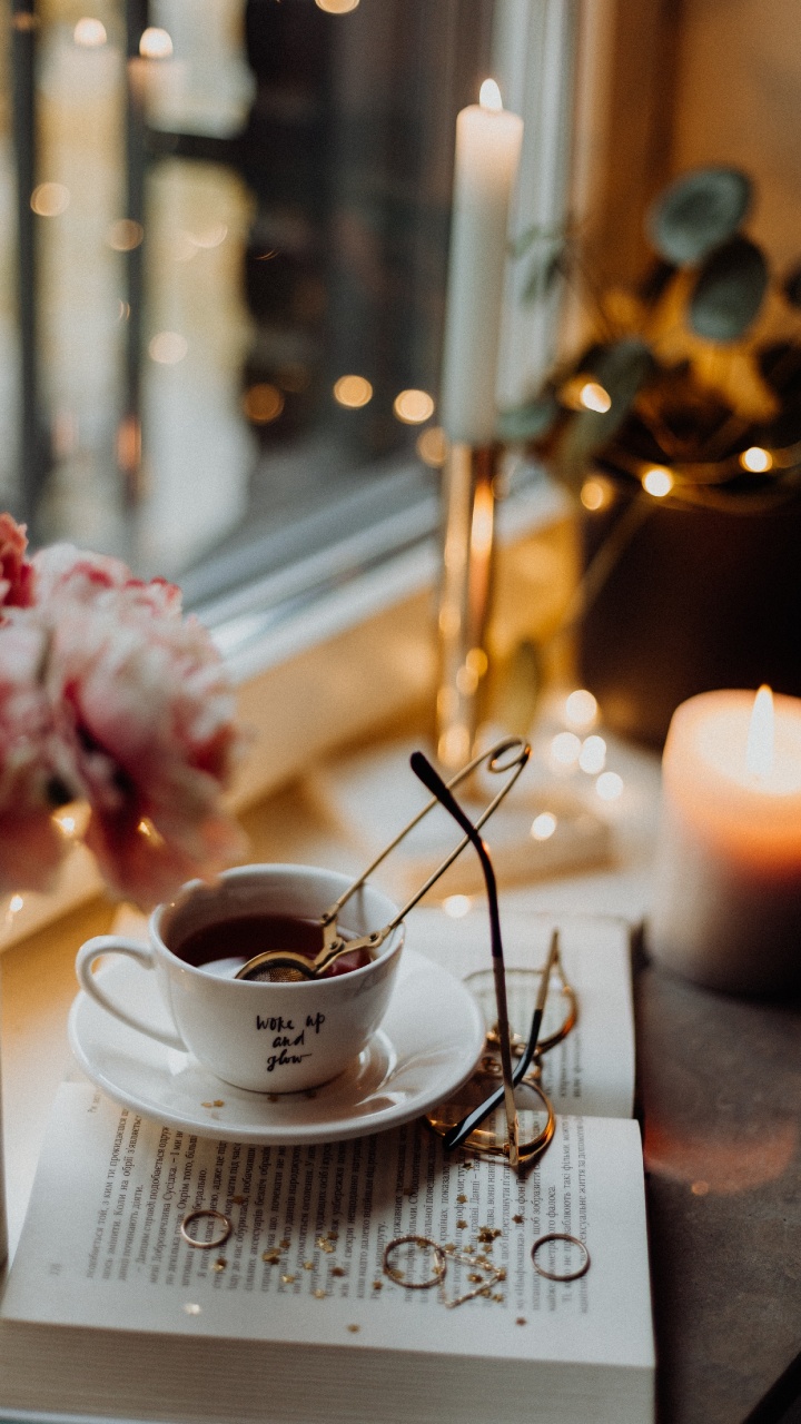 Обои чашка, кофейная чашка, блюдце, таблица, чайная чашка в разрешении 720x1280