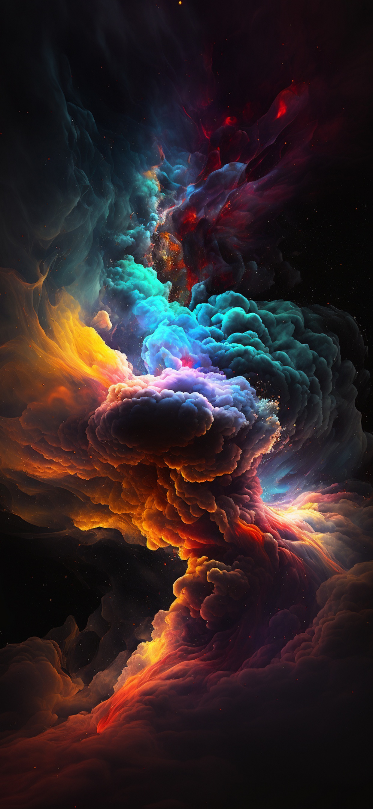 Обои визуальное искусство, тьма, смартфон, арт, марка издание в разрешении 1242x2688