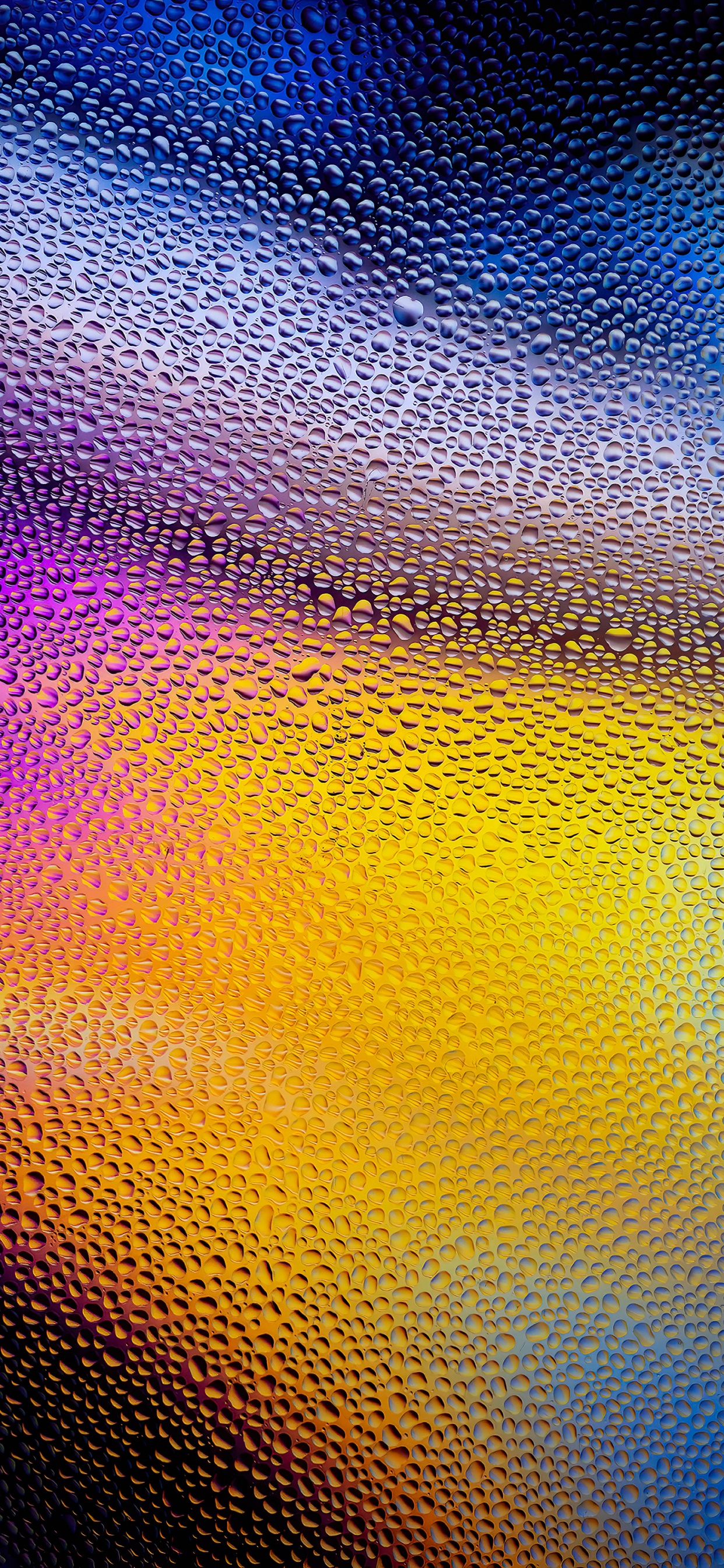 Обои крупный план, Оранжевый цвет, материальное свойство, узор, электрик в разрешении 1242x2688