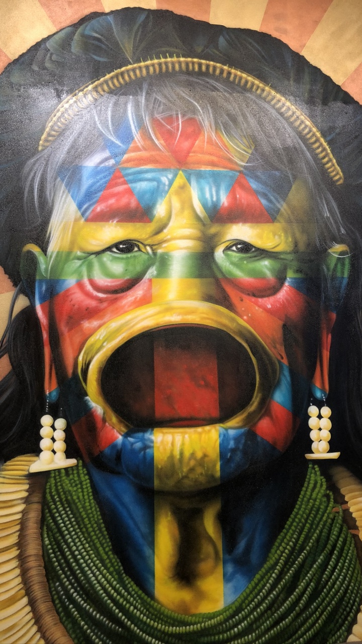 Обои Майами, визуальное искусство, произведение искусства, Эдуардо Кобра Финал 1, кобра 5 в разрешении 720x1280