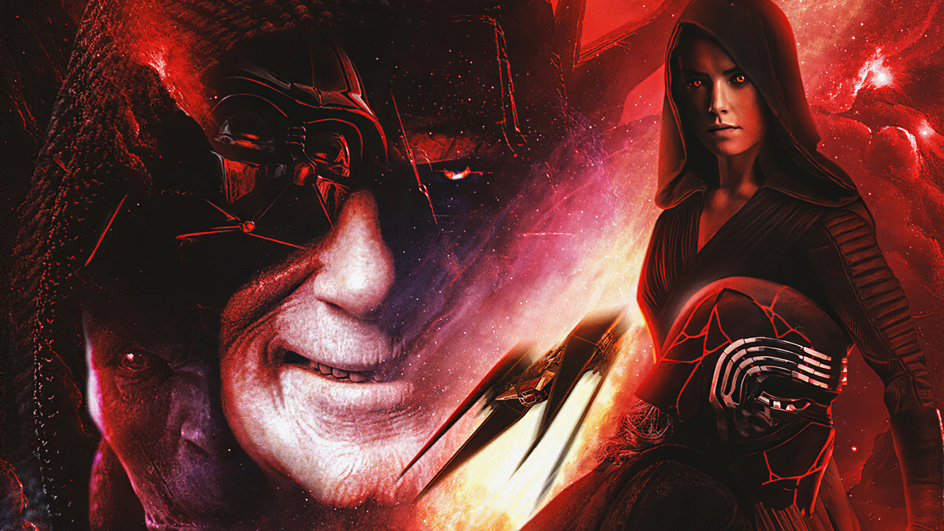 Обои ultraraw26 звездные войны, Звездные войны восстание Скайуокер, Звездные войны пробуждение силы, Король, Дарт Вейдер в разрешении 1366x768