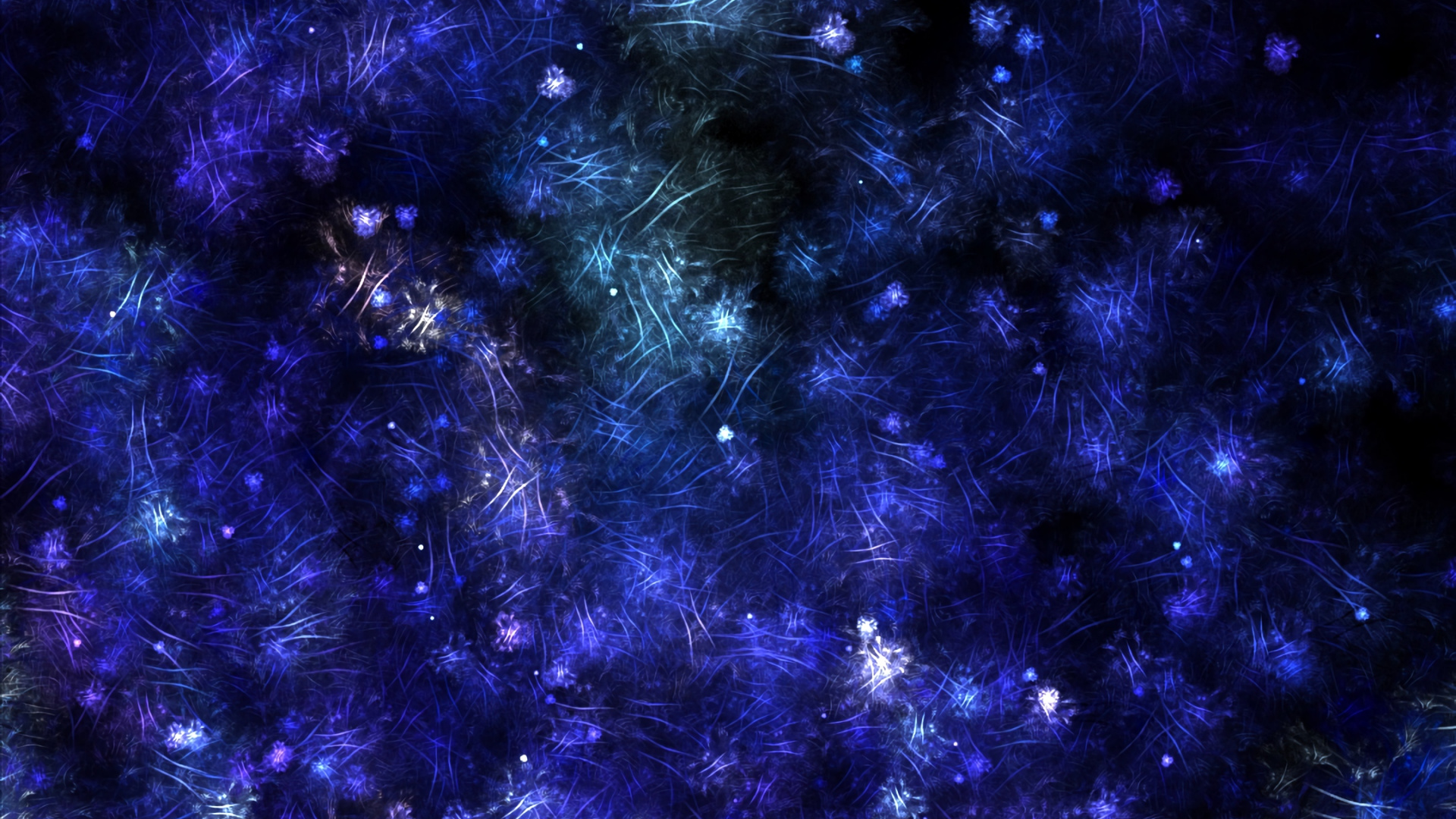 Обои фрактал, синий, пурпур, Фиолетовый, астрономический объект в разрешении 1920x1080