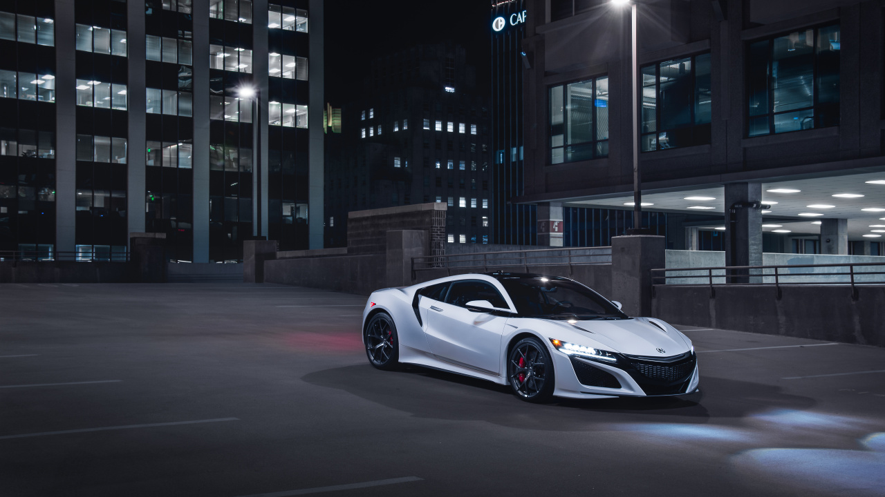 Обои 2019 Акура NSX будет, акура, авто, Хонда, суперкар в разрешении 1280x720