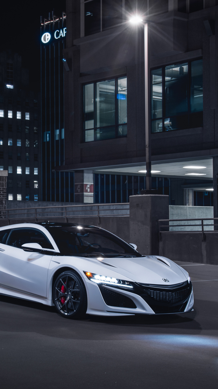 Обои 2019 Акура NSX будет, акура, авто, Хонда, суперкар в разрешении 750x1334
