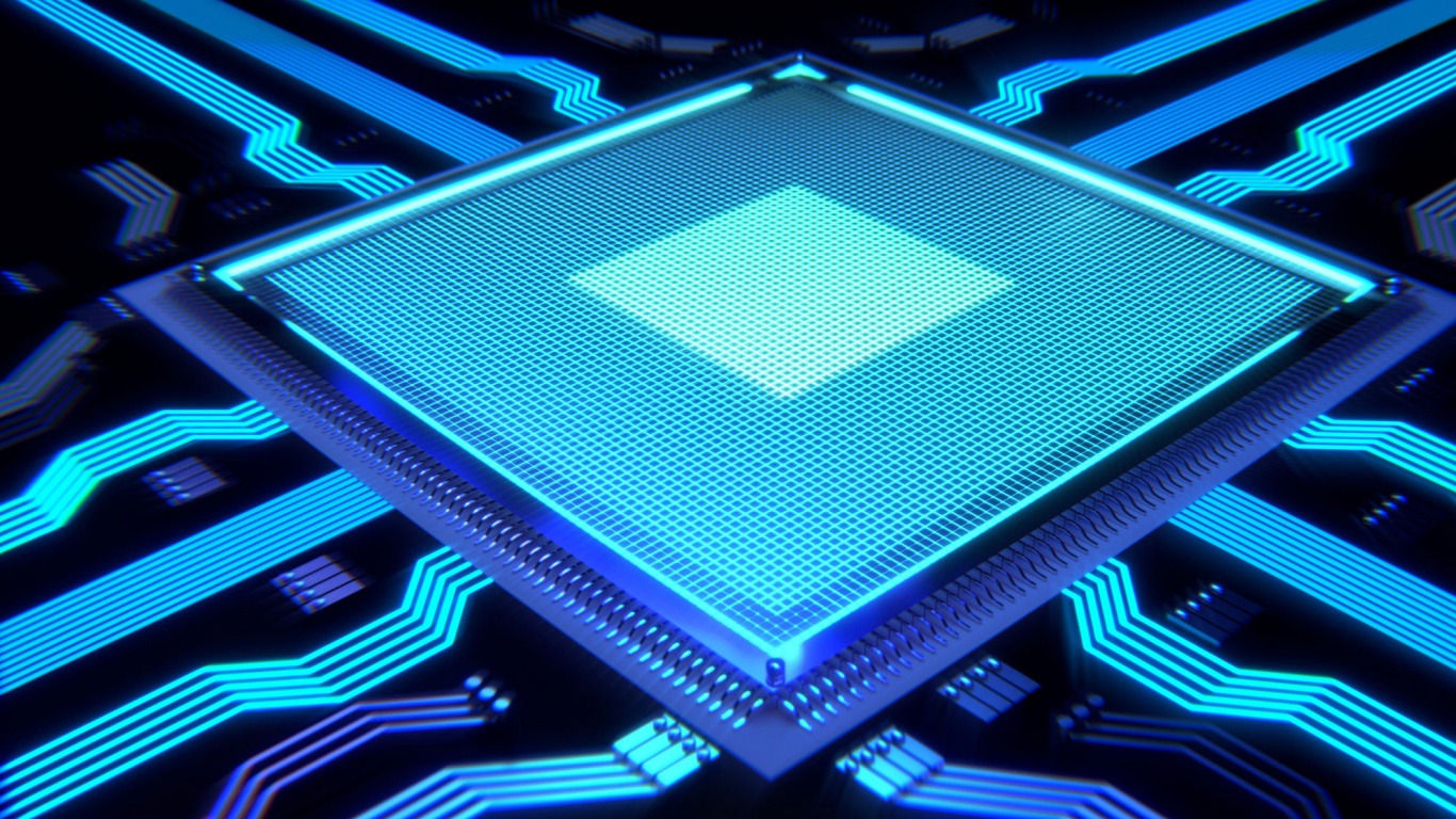 Обои электроника, электрик, технологии, процессор, интегральные микросхемы в разрешении 1366x768