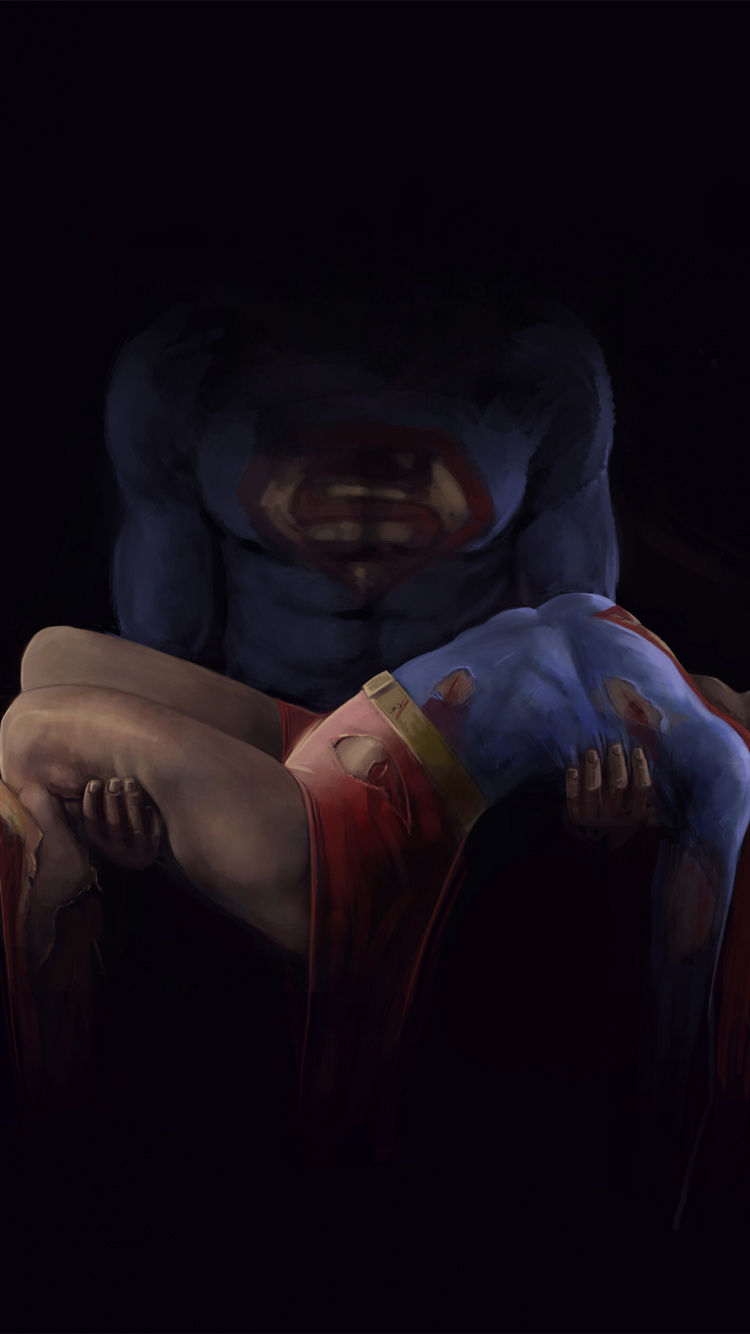 Обои арт, темнота, свет, человек, ночь в разрешении 750x1334