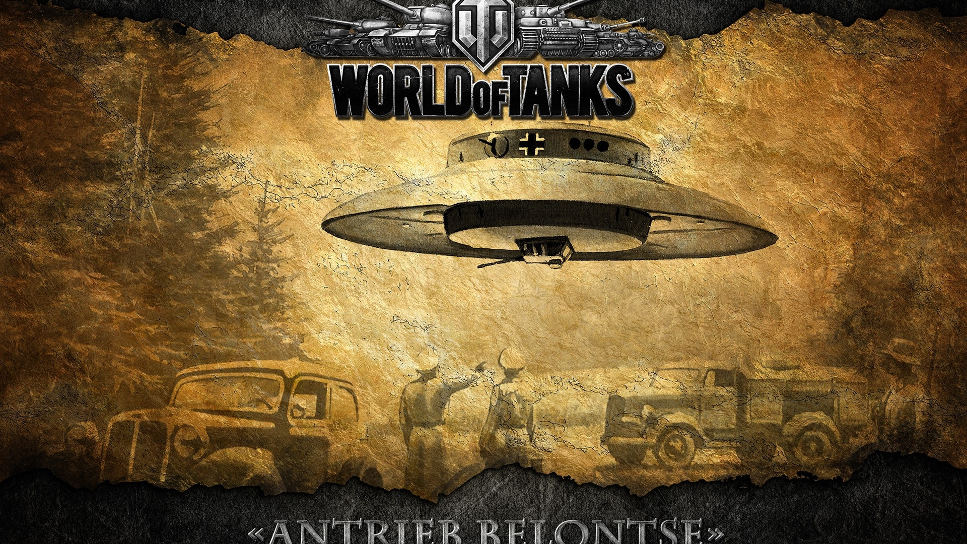 Обои world of tanks, Мир танков блиц, бак, wargaming, шрифт в разрешении 1920x1080