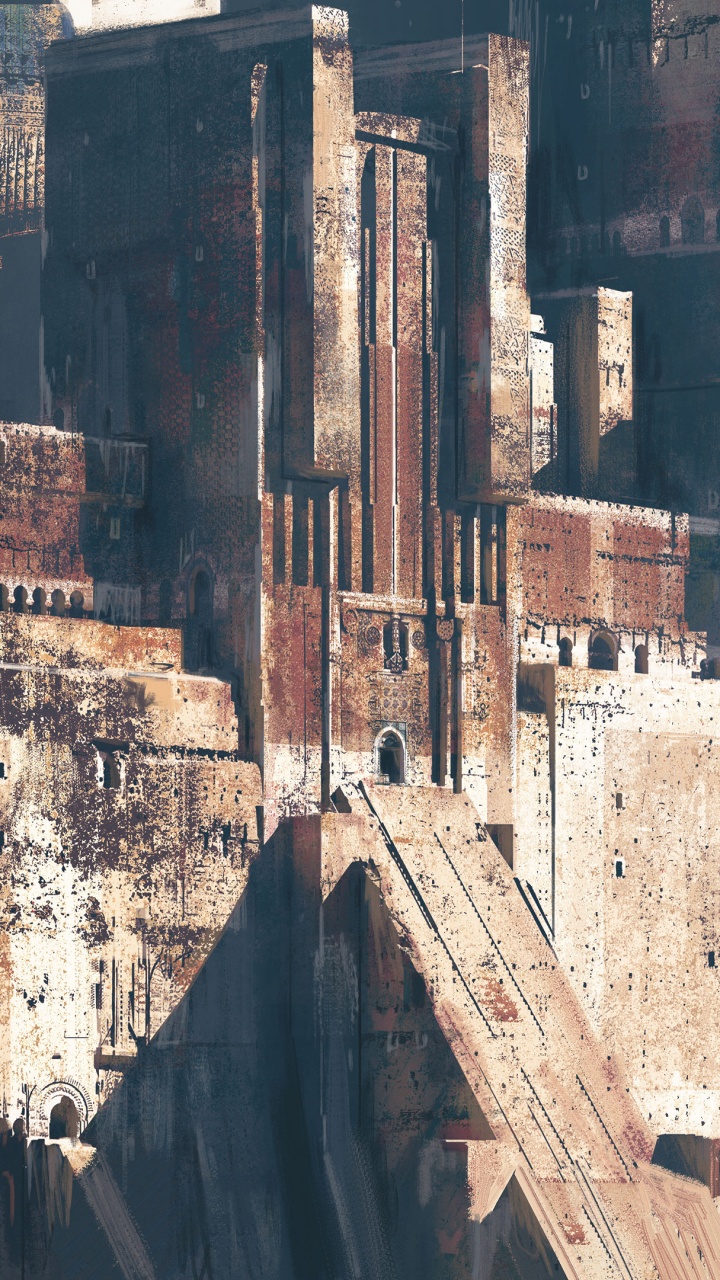 Обои Павел chadeisson, концепт арт, арт, дизайн, коричневый цвет в разрешении 720x1280