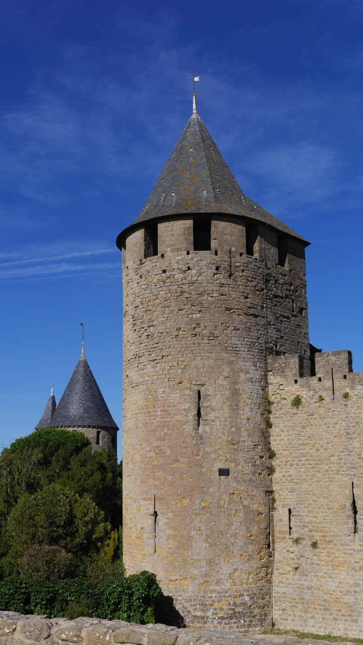 Обои замок, фортификация, средневековая архитектура, здание, архитектура в разрешении 720x1280