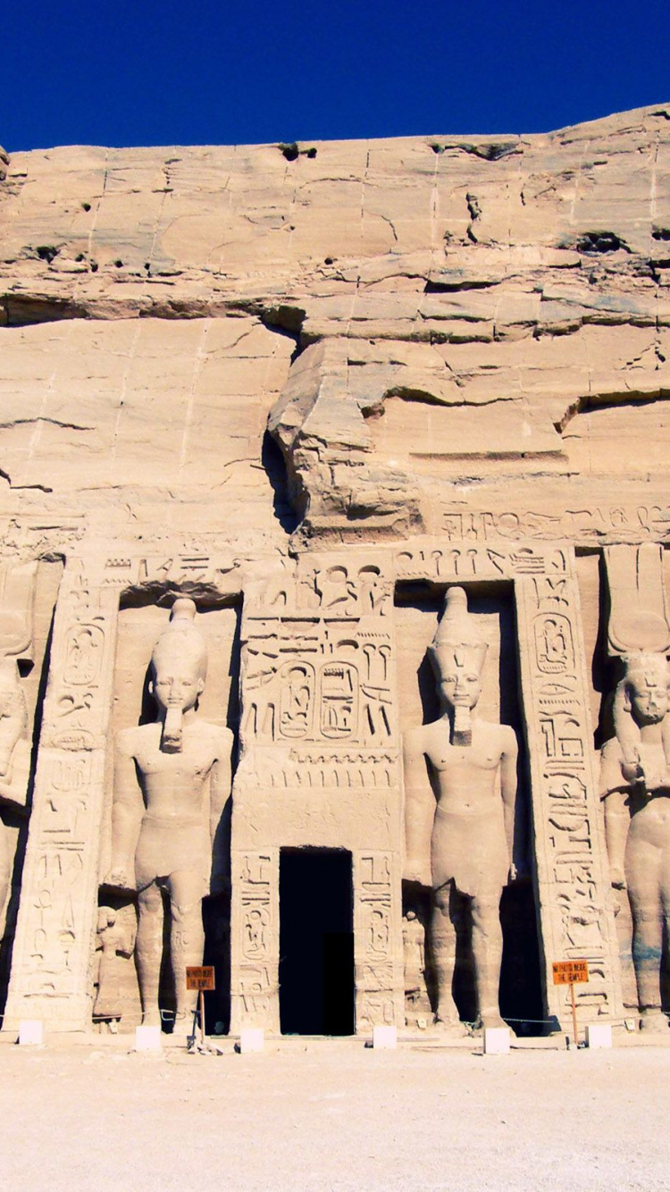 Обои Асуан, Нил, храм, древняя история, египетский храм в разрешении 750x1334
