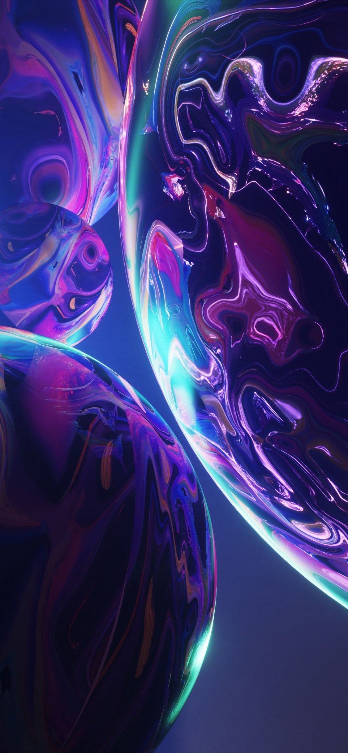 Обои фиолетовый эстетической, эстетика, пурпур, цветной, Темно-фиолетовый в разрешении 1125x2436