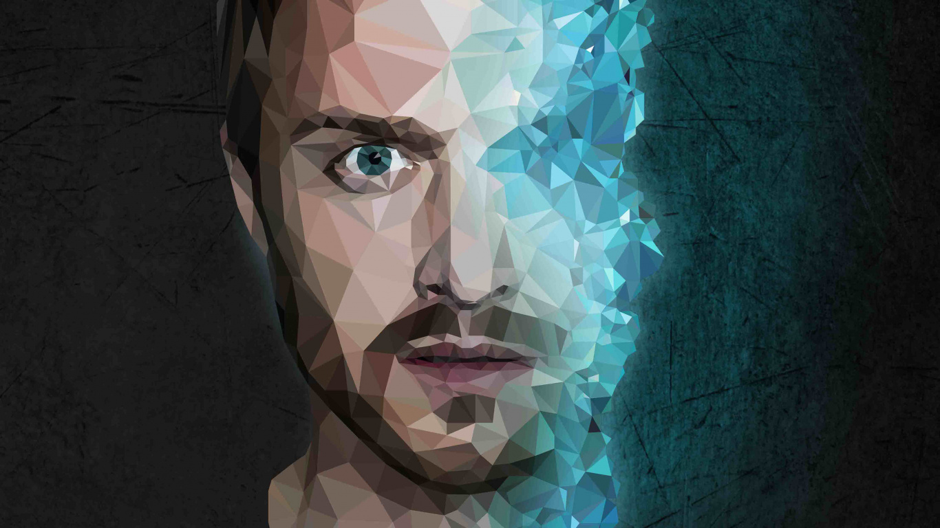 Обои Джесси Пинкман, Аарон Пол, Во все тяжкие, Уолтер Уайт, иллюстрация в разрешении 1366x768