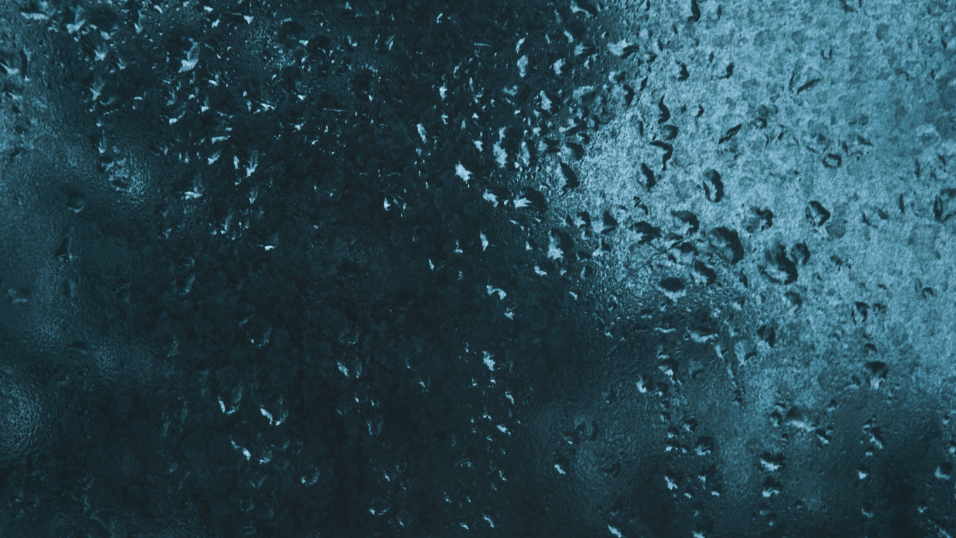 Обои синий, вода, черный, атмосфера, дождь в разрешении 1366x768