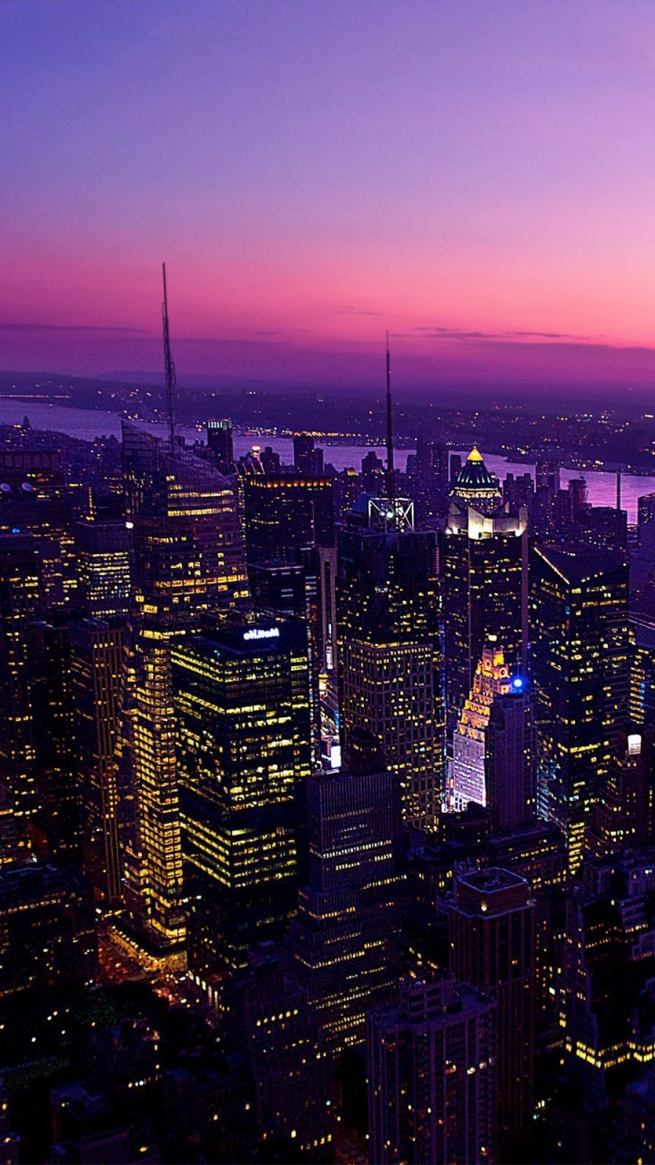 Обои городской пейзаж, город, городской район, метрополия, небоскреб в разрешении 720x1280