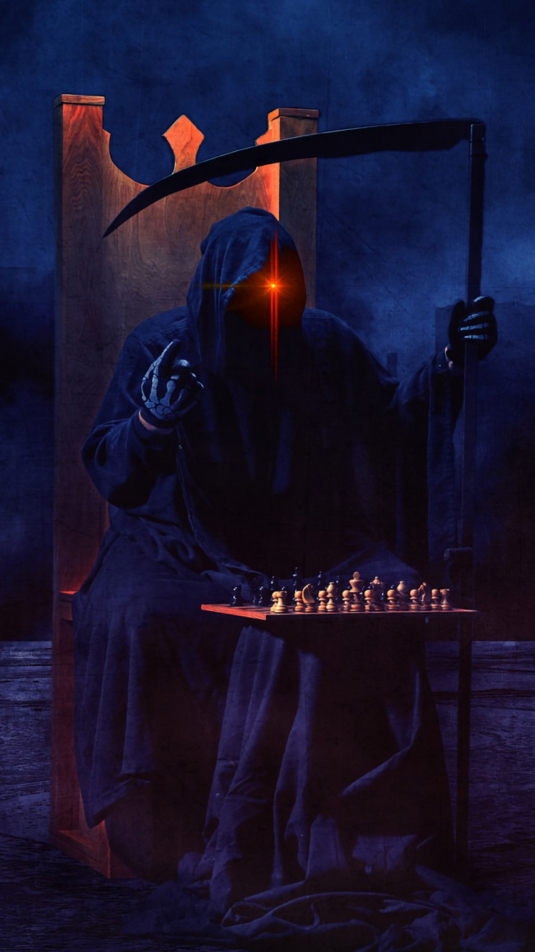 Обои музыкант, шахматы, газ, полутона и оттенки, развлечение в разрешении 750x1334