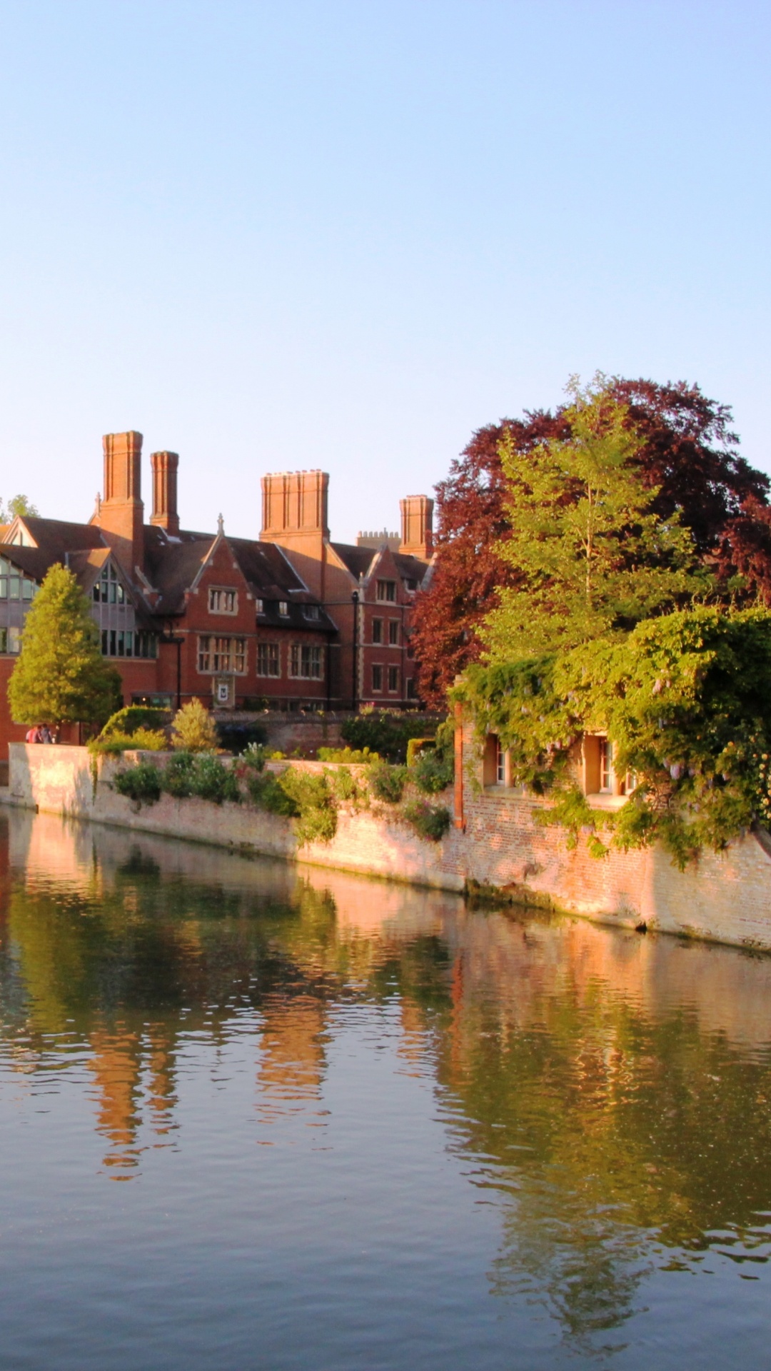 Обои отражение, вода, природа, водный путь, реки в разрешении 1080x1920