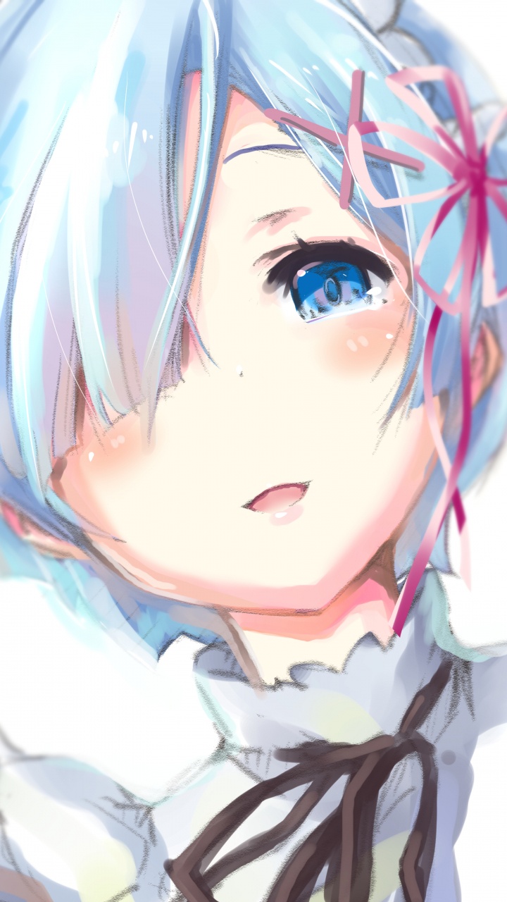 Обои аниме, Манга, Нацуки Субару, характер, мультфильм в разрешении 720x1280