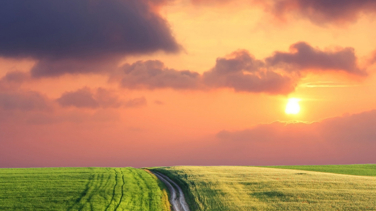 Обои арт, молния, Гроза, облако, буря в разрешении 1280x720