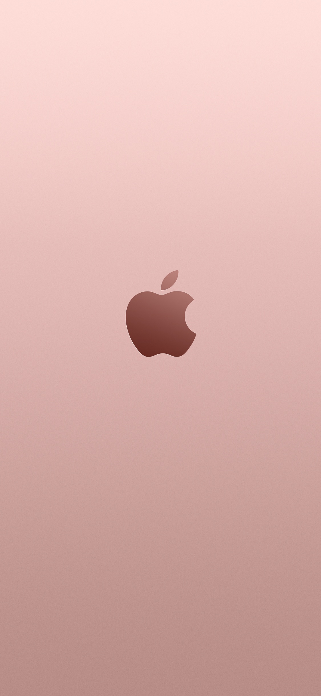 Обои apple, золото, розовый, сердце, облако в разрешении 1125x2436