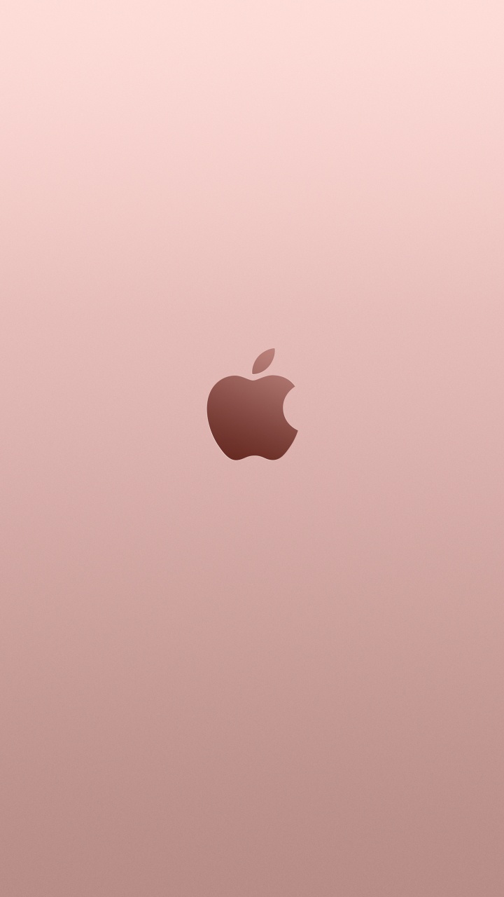 Обои apple, золото, розовый, сердце, облако в разрешении 720x1280