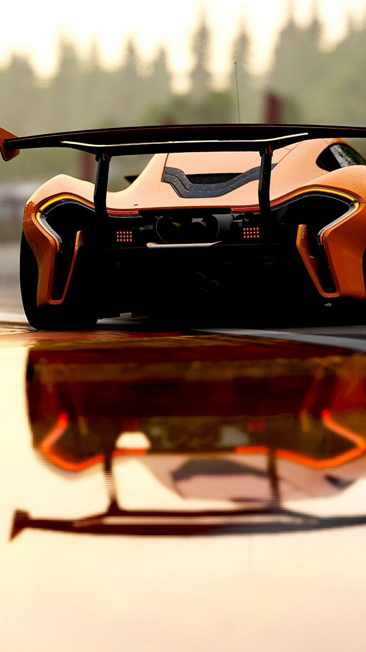 Обои Макларен Р1 ГТП, Макларен, спорткар, mclaren automotive, авто в разрешении 750x1334