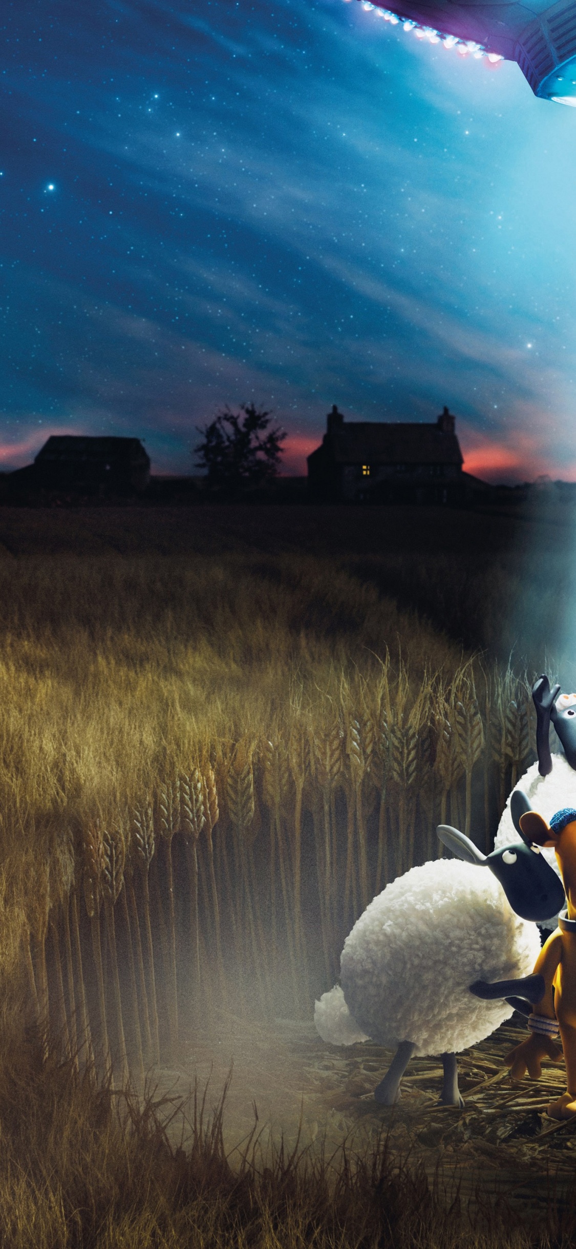 Обои агеддон кино фильм овца шон, Шон овечка лечит, кинорежиссер, Научная фантастика, анимация в разрешении 1125x2436