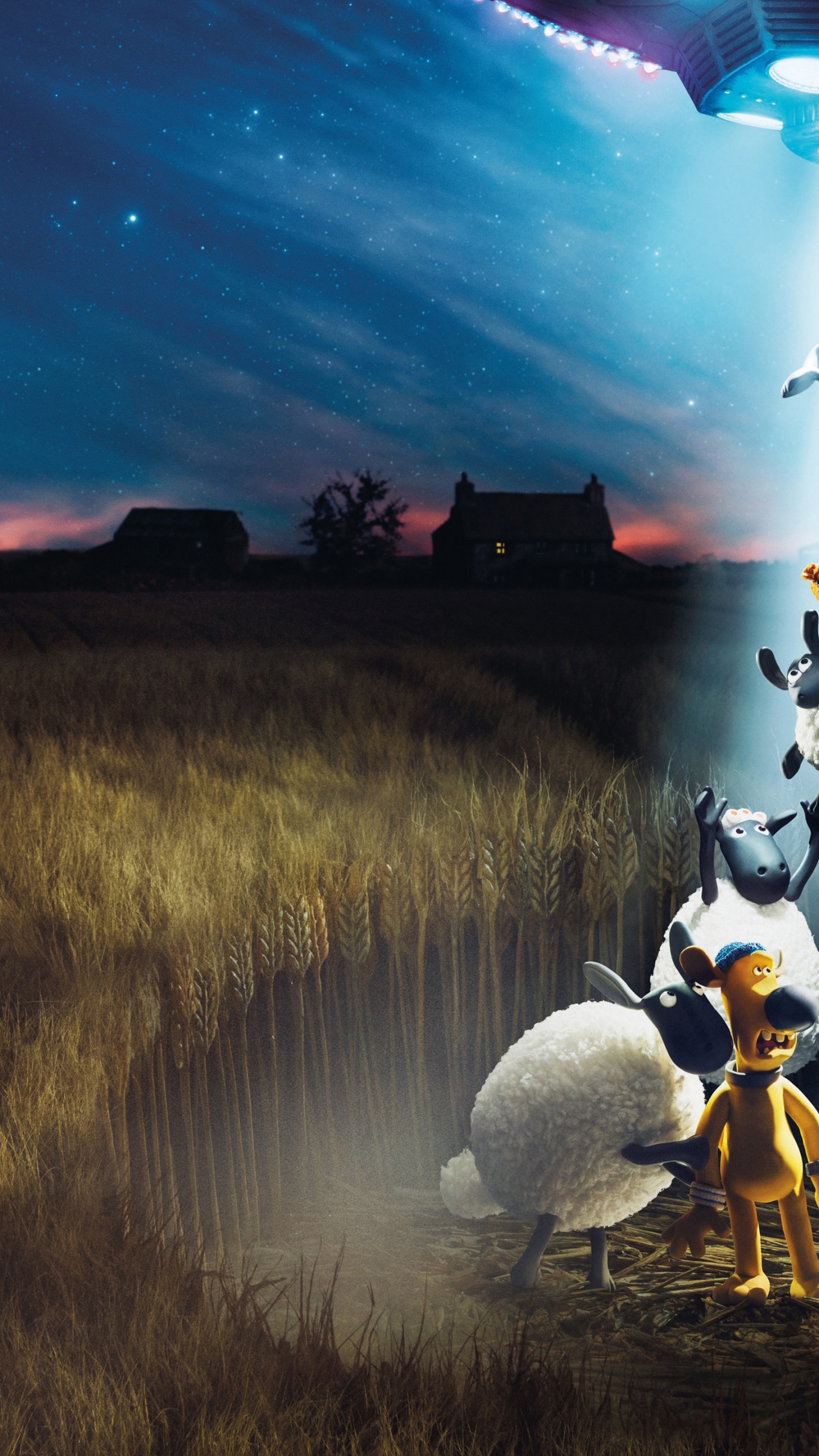 Обои агеддон кино фильм овца шон, Шон овечка лечит, кинорежиссер, Научная фантастика, анимация в разрешении 1440x2560