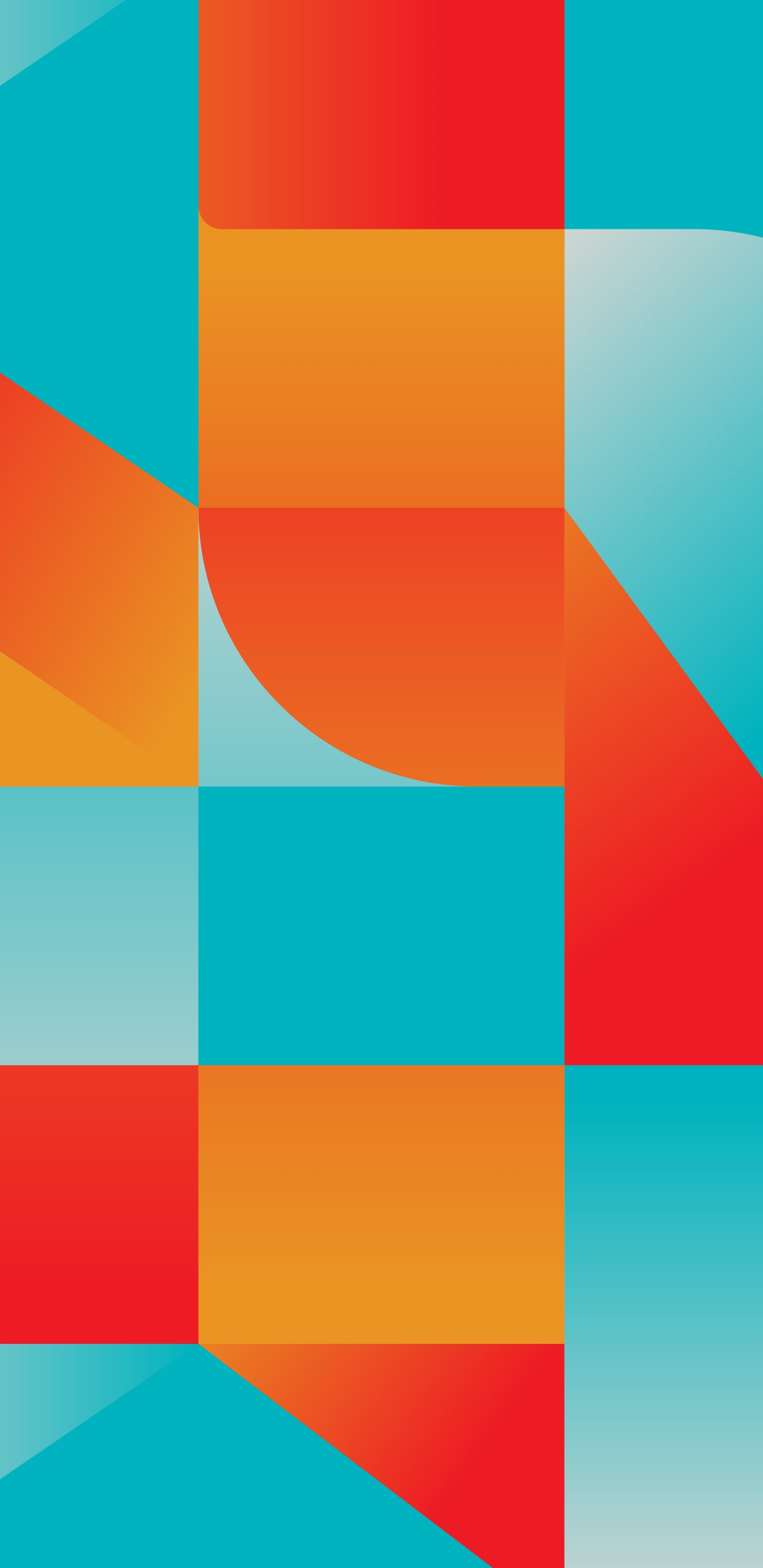 Обои визуальное искусство, красочность, лазурный, Оранжевый цвет, прямоугольник в разрешении 1440x2960