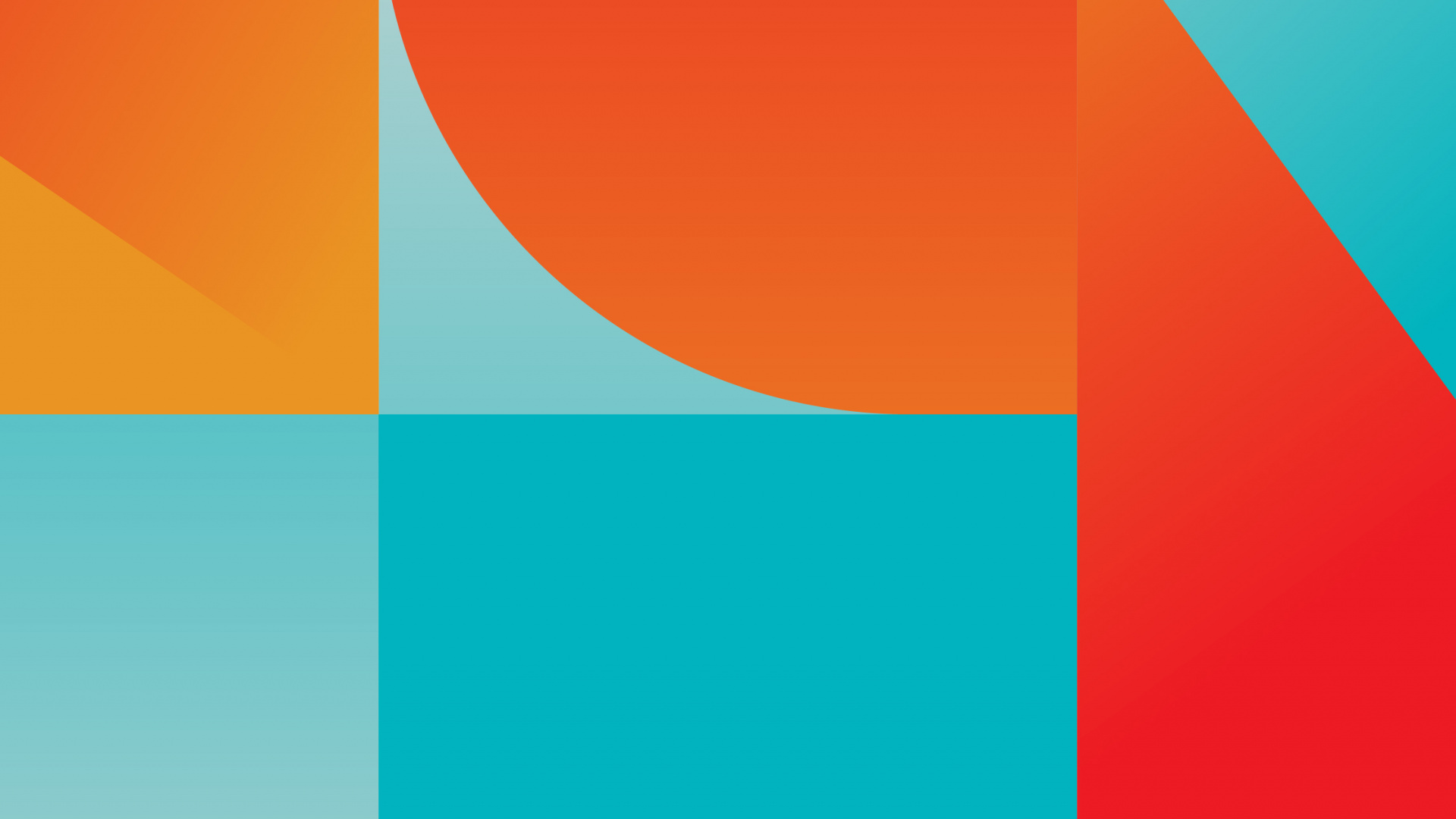 Обои визуальное искусство, красочность, лазурный, Оранжевый цвет, прямоугольник в разрешении 1920x1080