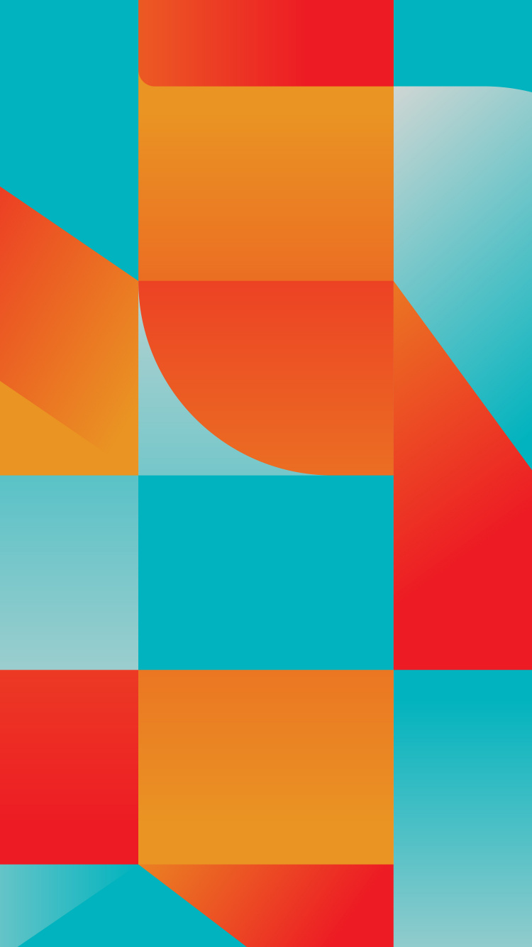 Обои визуальное искусство, красочность, лазурный, Оранжевый цвет, прямоугольник в разрешении 750x1334