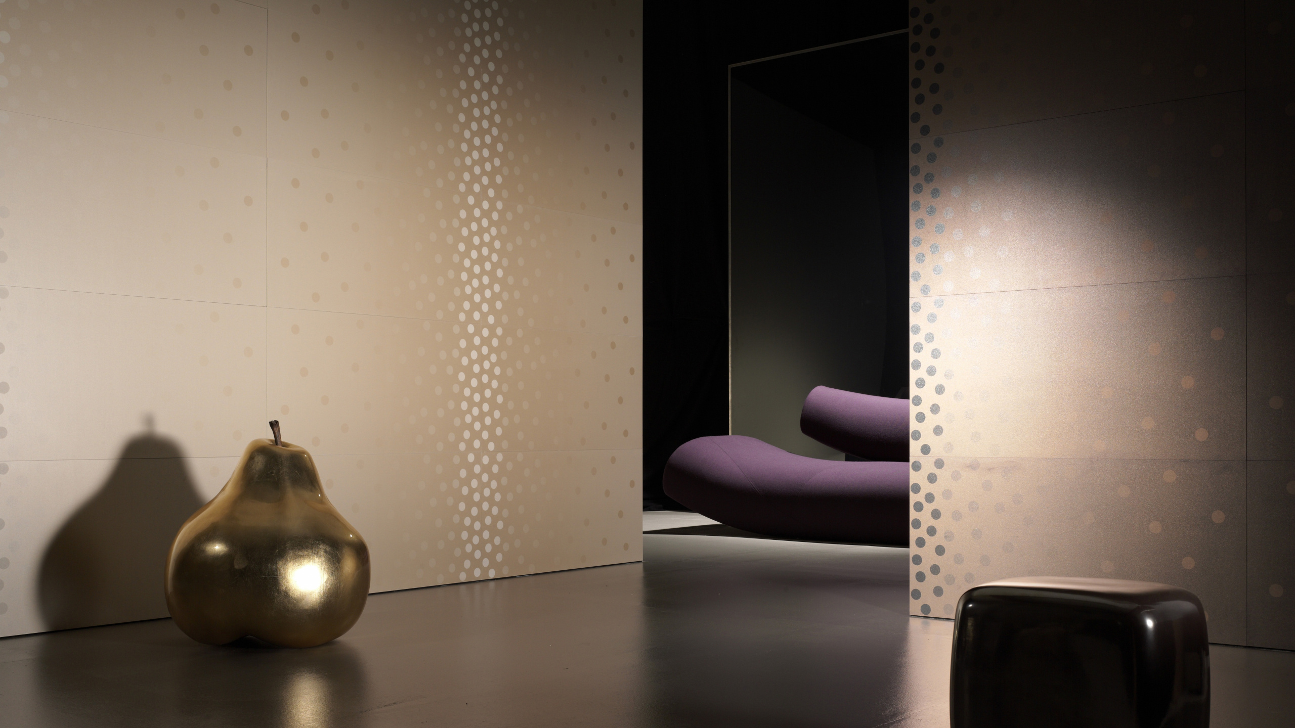 Обои свет, дизайн интерьера, этаж, пол, освещение в разрешении 2560x1440