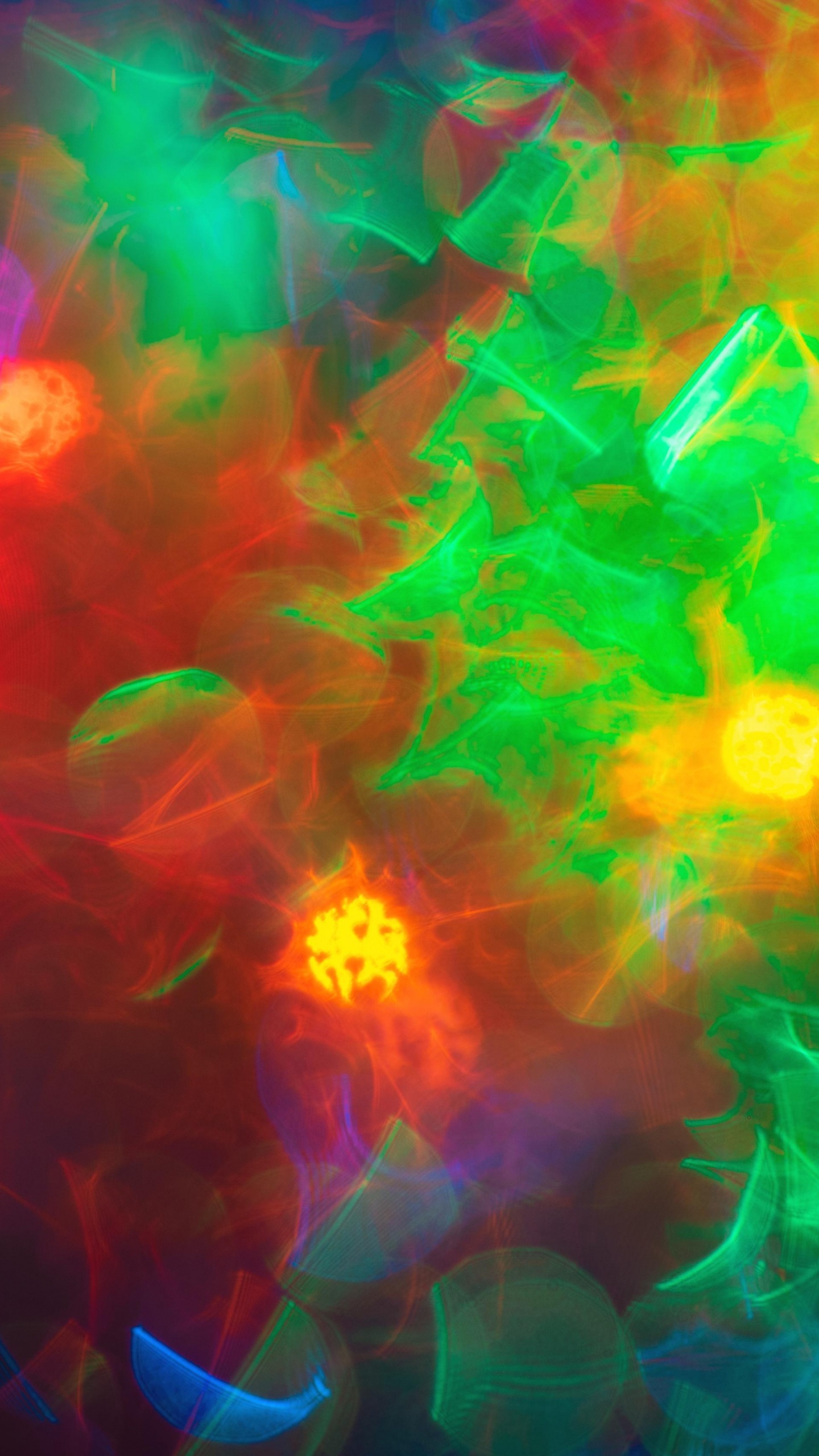 Обои свет, красочность, развлечение, технологии, событие в разрешении 1440x2560