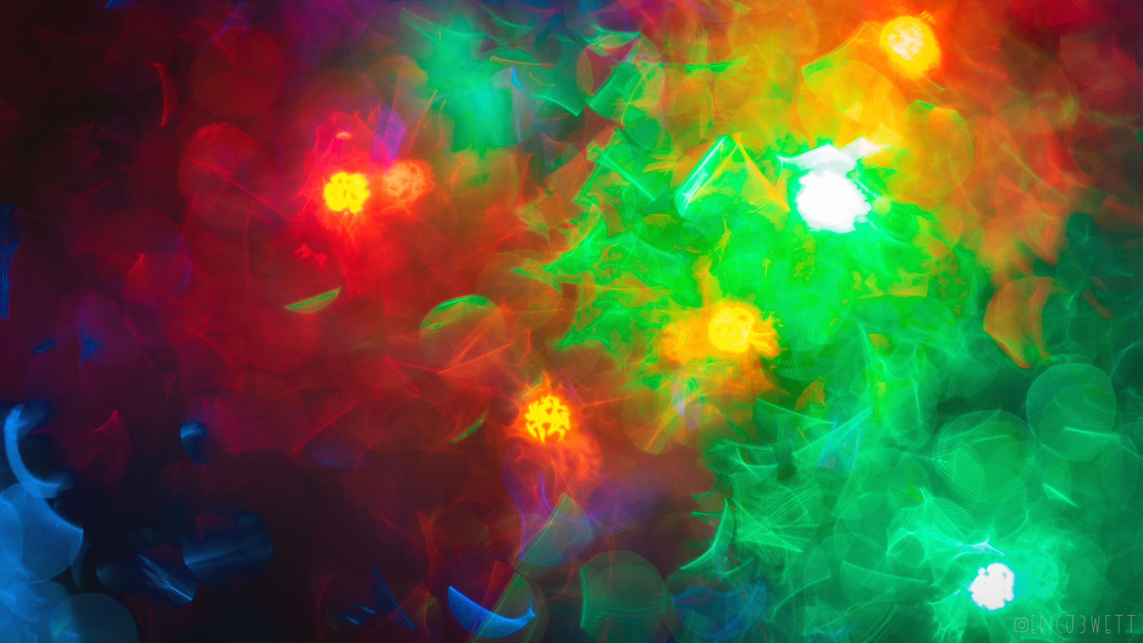 Обои свет, красочность, развлечение, технологии, событие в разрешении 3840x2160