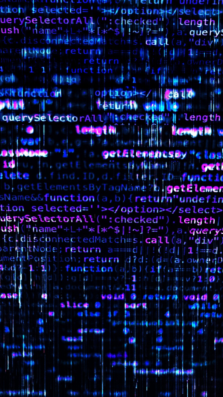 Обои ios, хакер, электрик, узор, композиционный материал в разрешении 750x1334