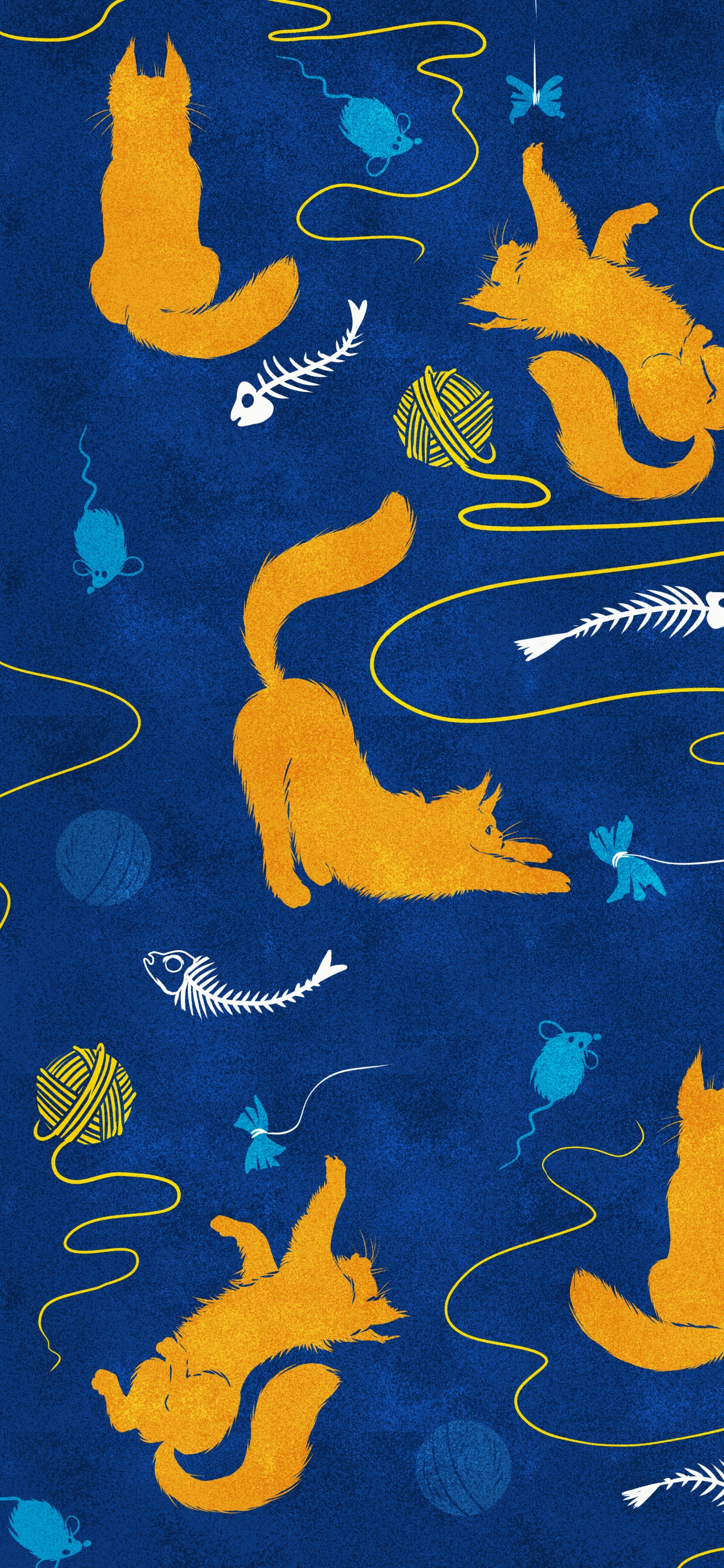 Обои морская биология, визуальное искусство, акриловая краска, белые, лазурный в разрешении 1242x2688