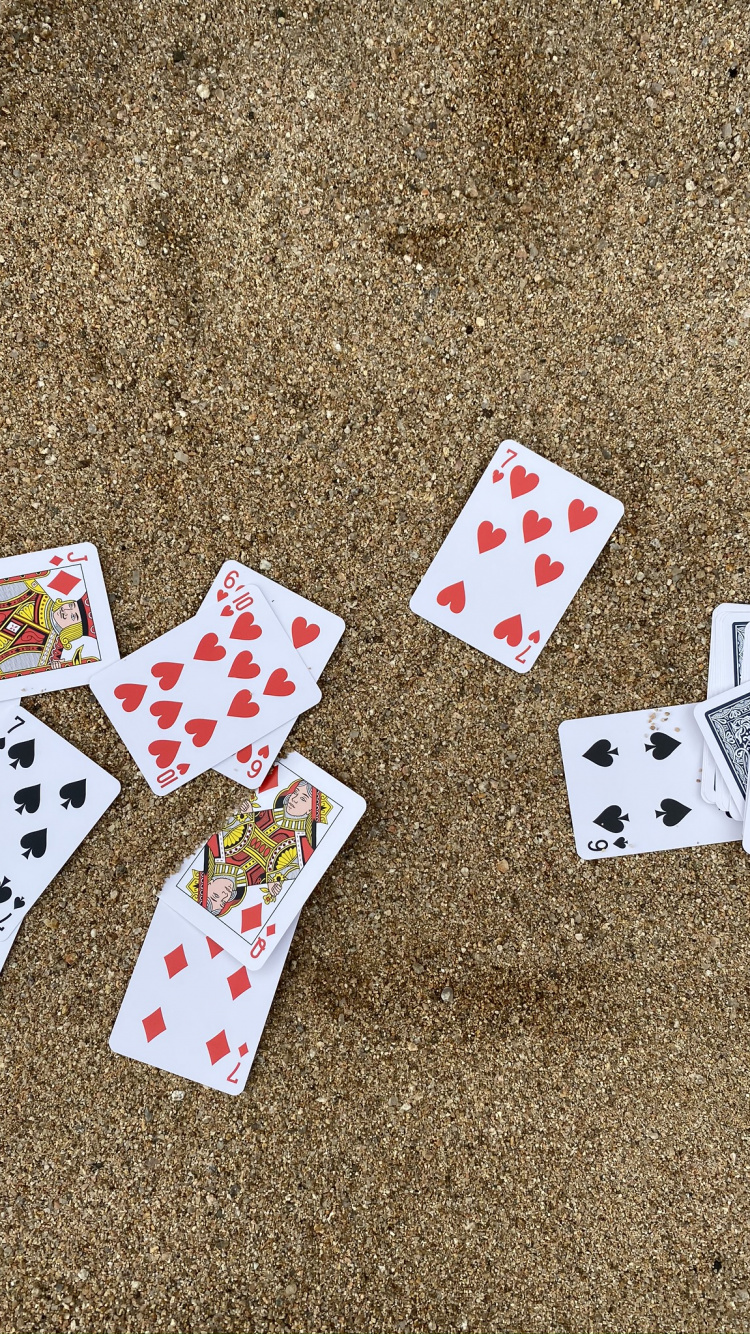 Обои покер, кармин, игры, карточная игра, квадрат в разрешении 750x1334