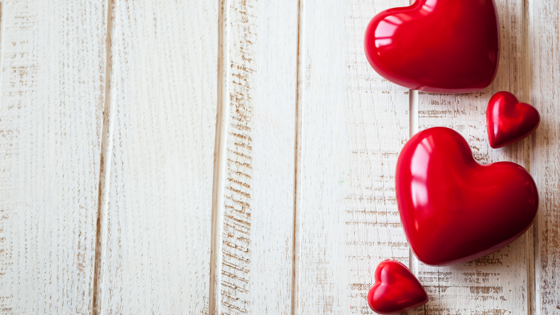 Обои любовь, сердце, День Святого Валентина, векторная графика, иллюстрация в разрешении 1920x1080