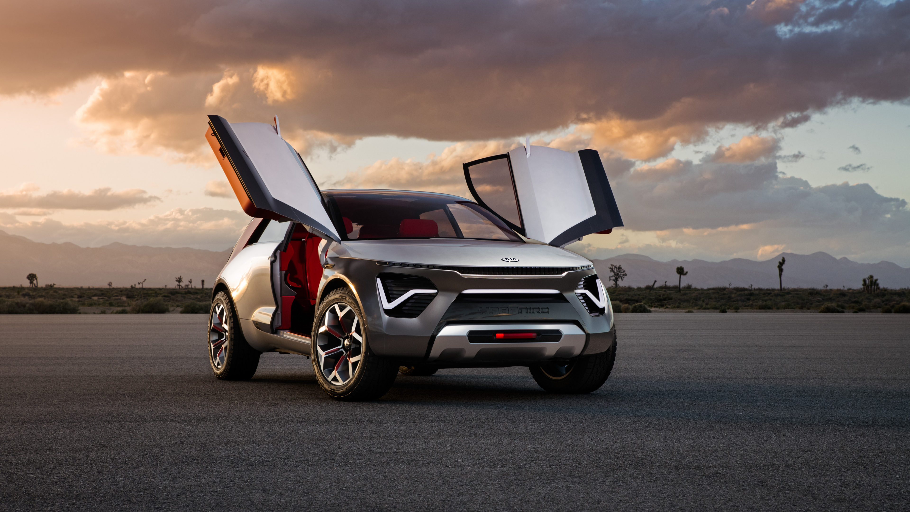 Обои Kia Motors, авто, Концепция Киа ГТ, автомобиль концепции, Ровер Evoque Диапазон в разрешении 3840x2160