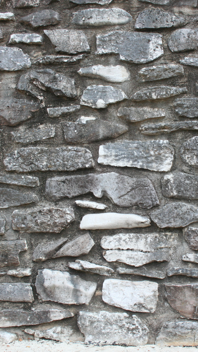 Обои каменная стена, стена, кирпич, кирпичная кладка, рок в разрешении 750x1334