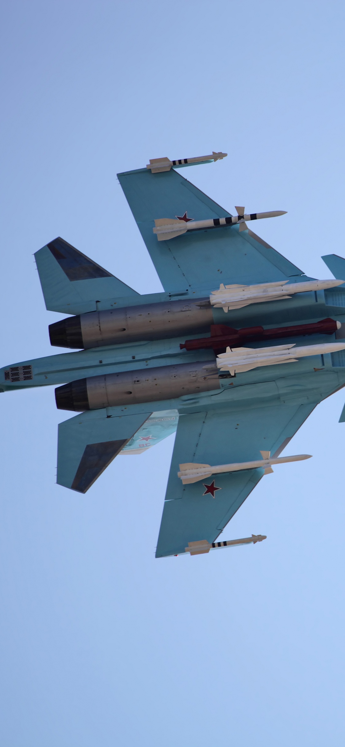 Обои российские ВВС, самолеты, самолет, военный самолет, воздушные силы в разрешении 1125x2436