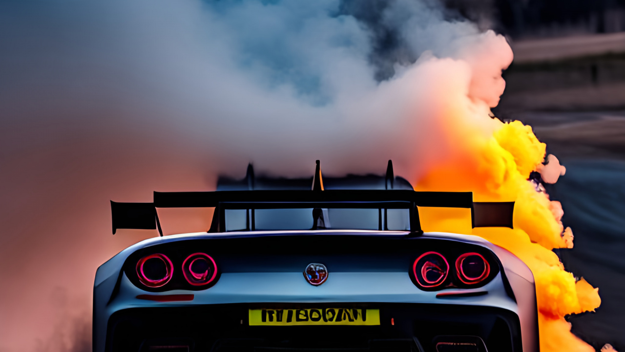 Обои легковые автомобили, авто, суперкар, автомобильное освещение, капюшон в разрешении 1280x720