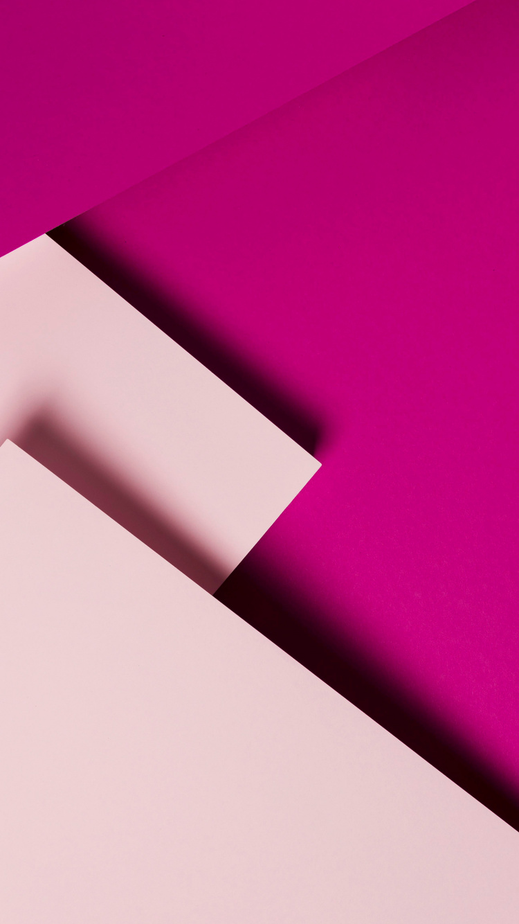 Обои угол, геометрия, пурпур, Фиолетовый, розовый в разрешении 750x1334