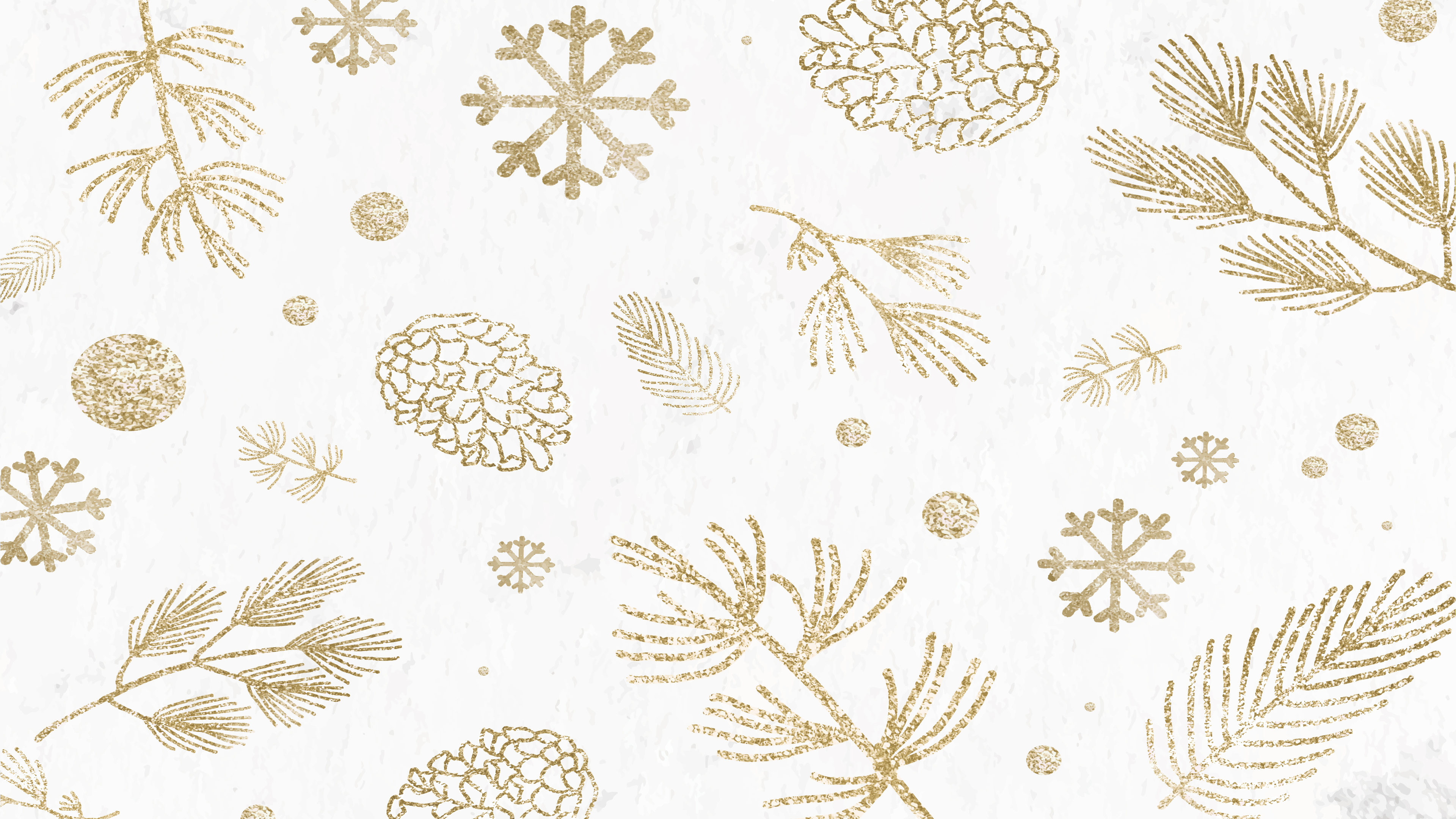 Обои Новый год, Рождество, хвойные конуса, евклидов вектор, сосна в разрешении 3840x2160