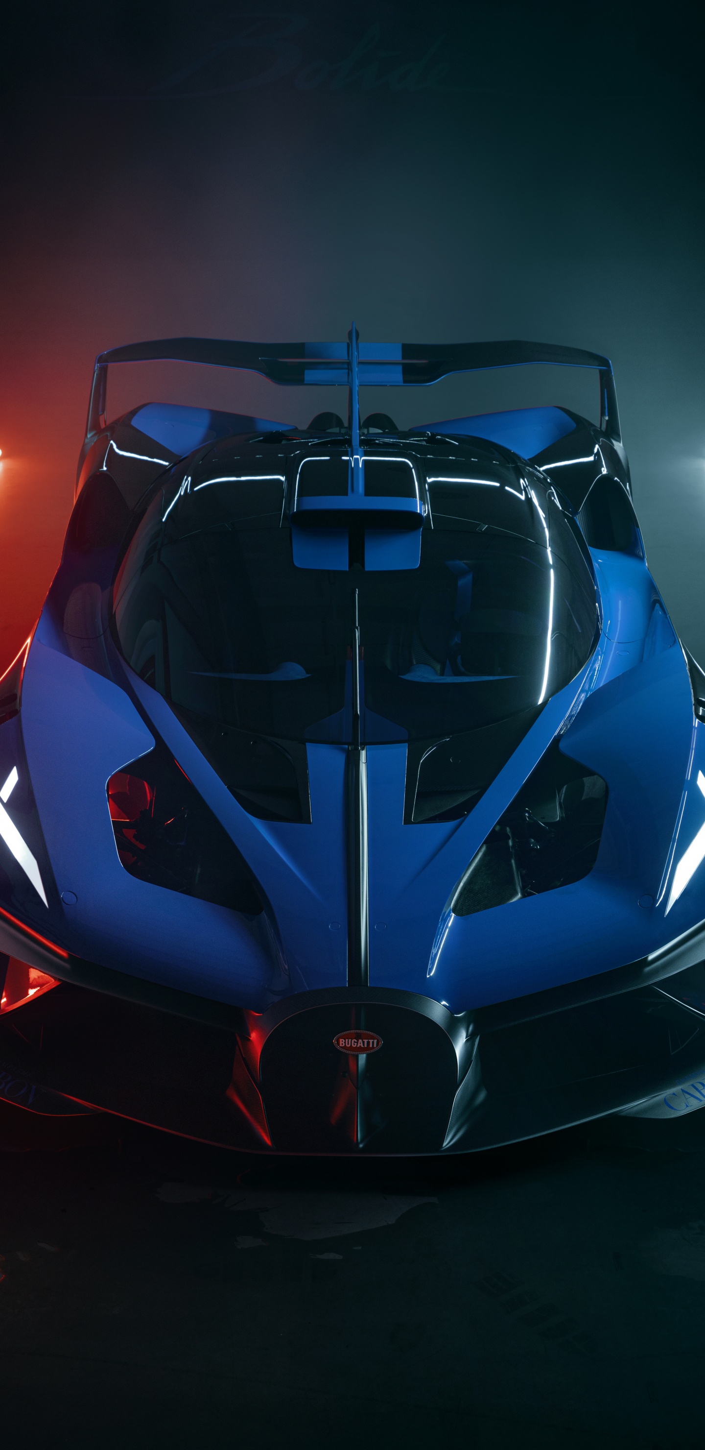 Обои Bugatti Bolide 10k в разрешении 1440x2960