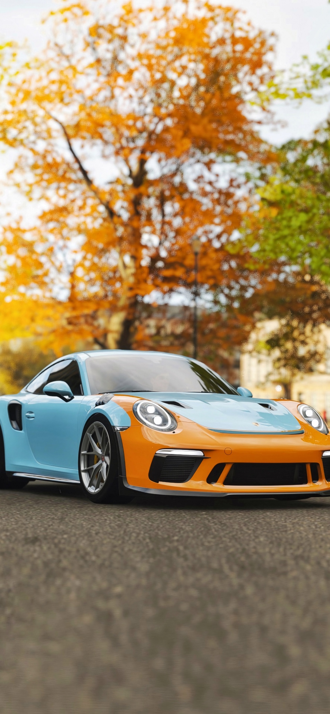 Обои porsche 911 gt3, Порше, спорткар, авто, Порше 911 в разрешении 1125x2436