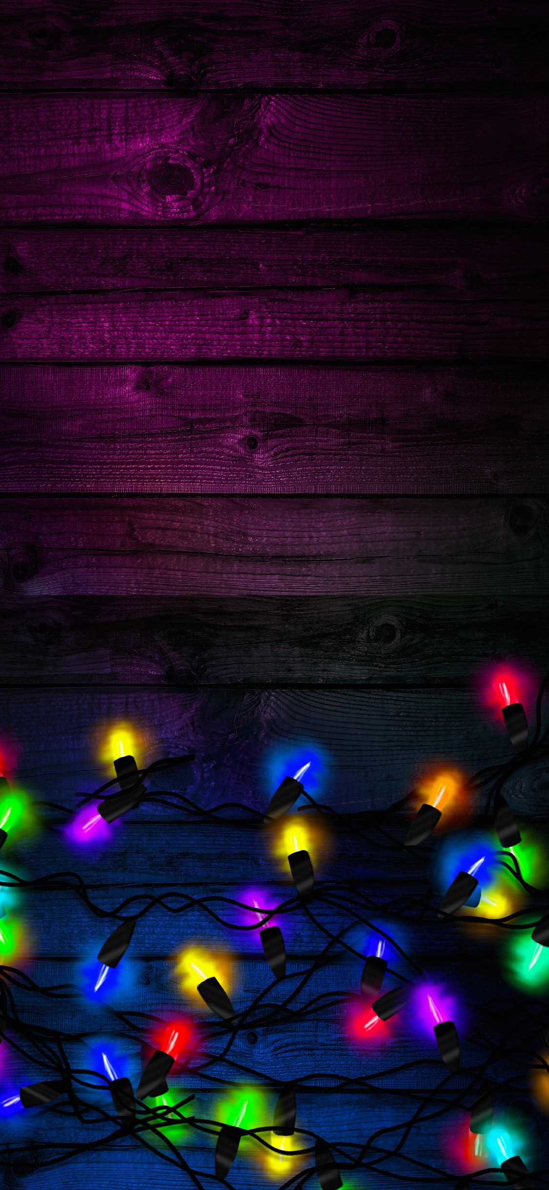 Обои Рождество, пурпур, свет, Фиолетовый, розовый в разрешении 1125x2436