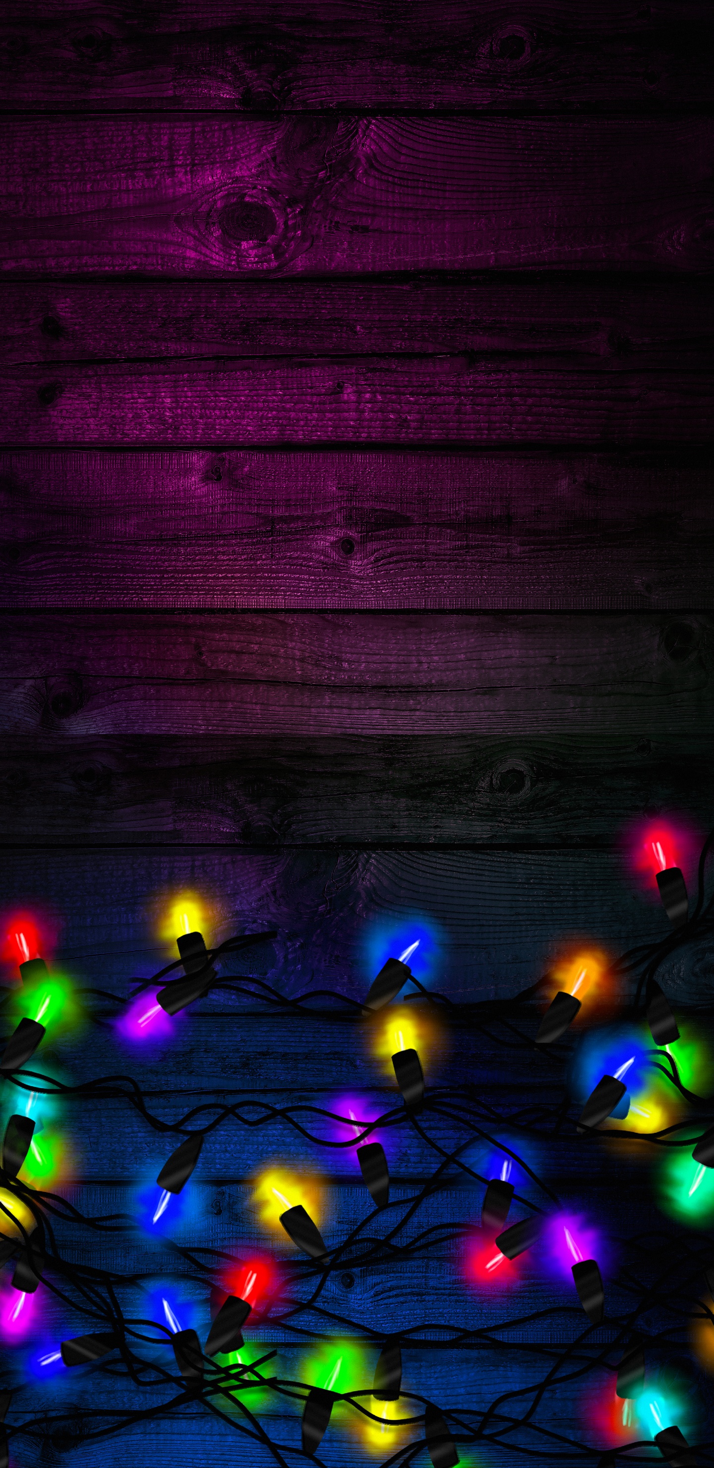 Обои Рождество, пурпур, свет, Фиолетовый, розовый в разрешении 1440x2960