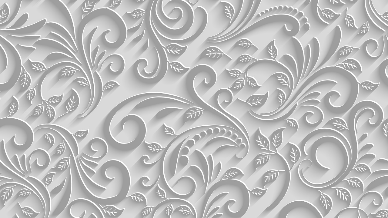 Обои иллюстрация, узор, дизайн, монохромный, векторная графика в разрешении 1280x720