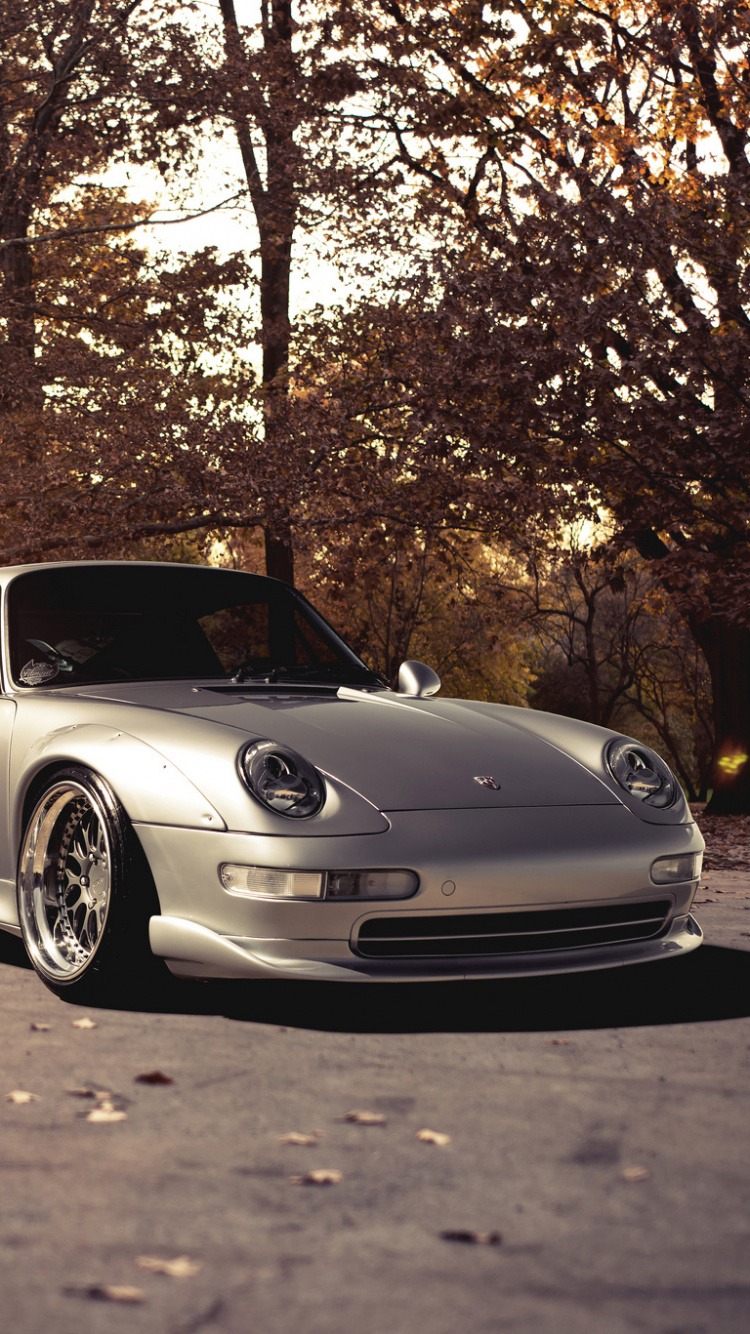 Обои porsche 911 gt2, Порше, спорткар, Порше 911 993, авто в разрешении 750x1334